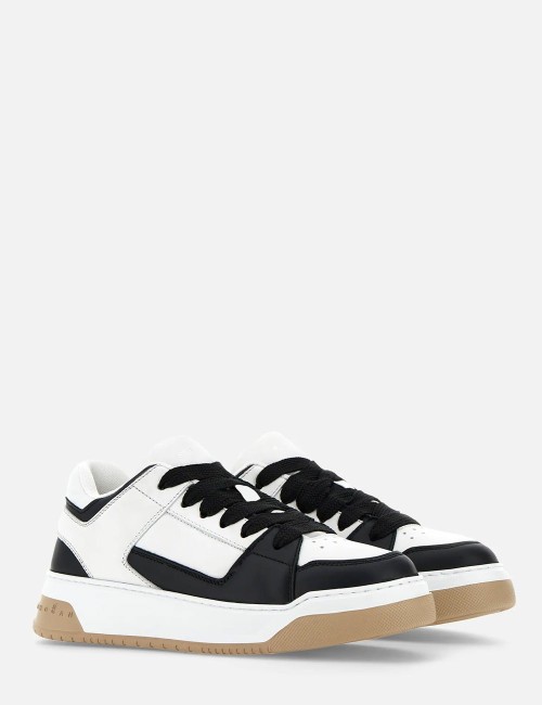 Sneakers Chamallow Bianco Nero