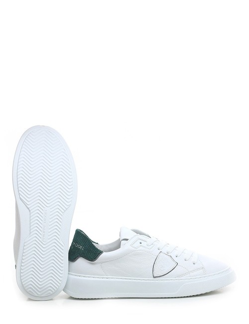 SNEAKERS BTLU TEMPLE LOW BLANC VERT