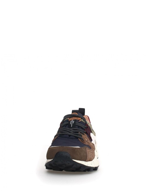 SNEAKERS YAMANO 3 MAN BROWN-NAVY