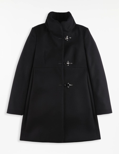 Romantic Coat in Wool black