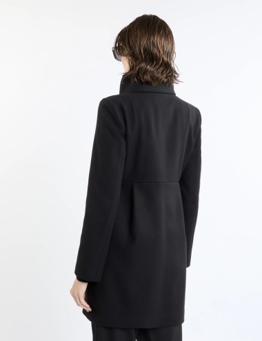 Romantic Coat in Wool black