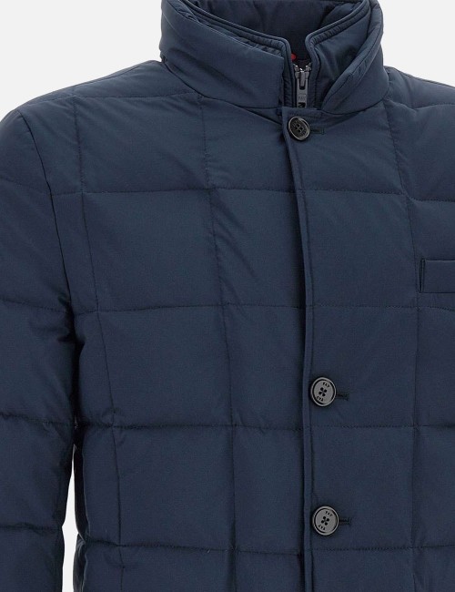 Giacca trapuntata blu