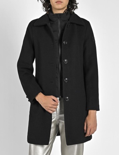 Cappotto Tachie coat nero