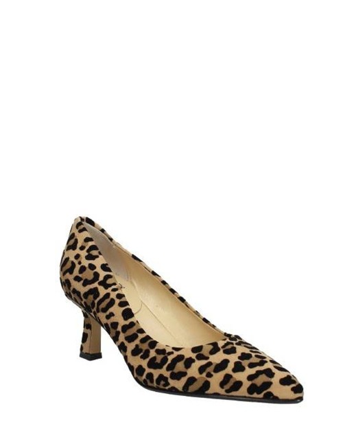 Leopard suede pumps
