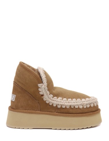 Tronchetto Mini Eskimo Platform cognac