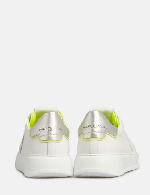 Sneakers Temple Neon Blanc