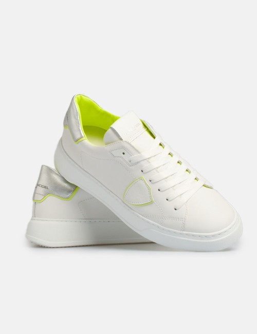 Sneakers Temple Neon Blanc