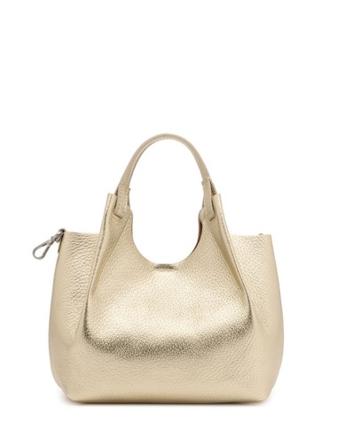 Medium bag DUA LIGHT GOLD CARAMELLO