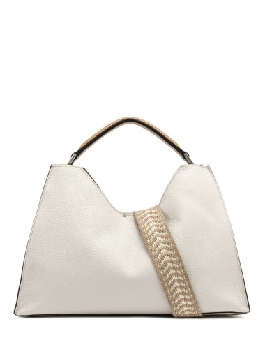 Shoulder bag AURORA SABBIA-NATURE