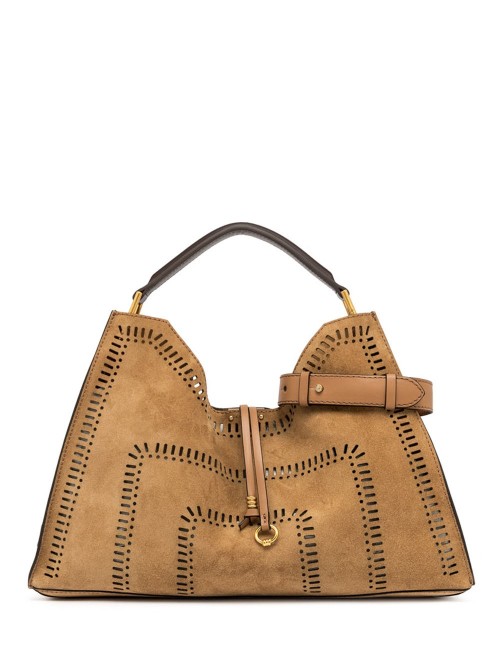 Shoulder bag AURORA PEANUT BUTTER