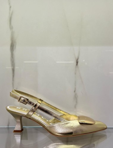 Slingback LAMINATA platino