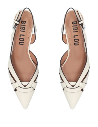 SLINGBACK NOLIA 45 PUMP BIANCA