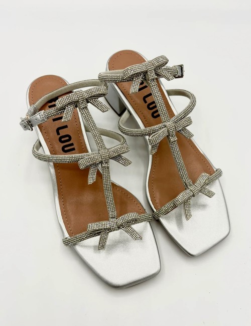 ABBY SANDALS SILVER