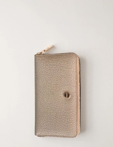 PORTAFOGLIO VITE LARGE SABBIA