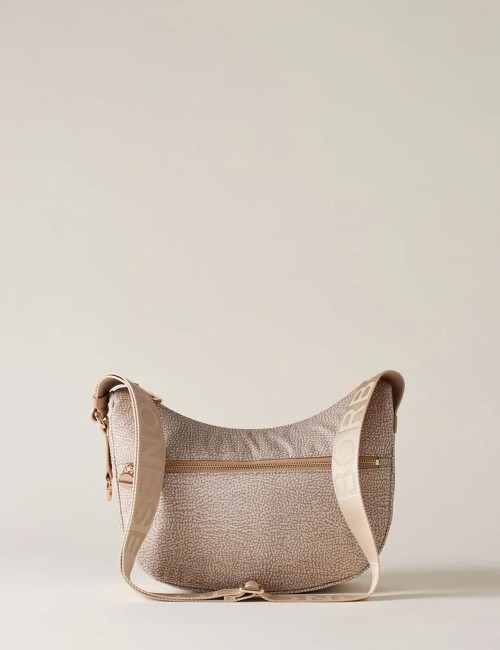 BORSA HOBO LUNA BAG SMALL SABBIA