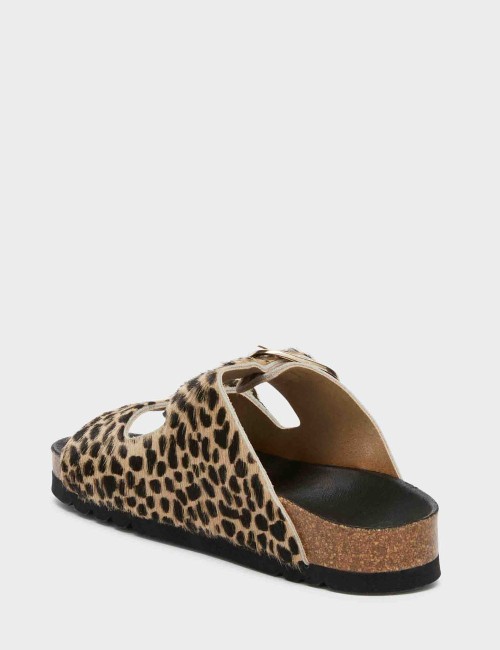 Mules noelle Leopard