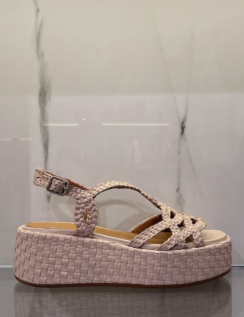 Zeppe con intreccio burro