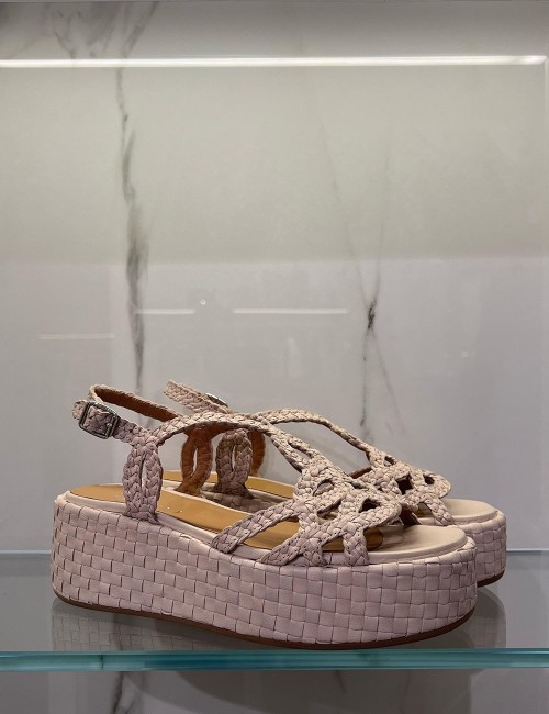 Zeppe con intreccio burro