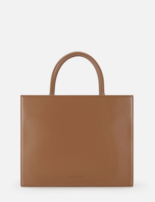 Borsa Tote grande brown sugar