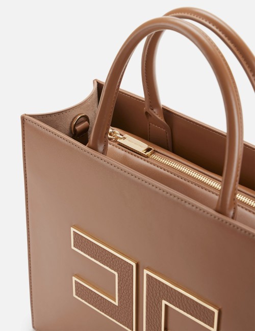 Borsa Tote grande brown sugar