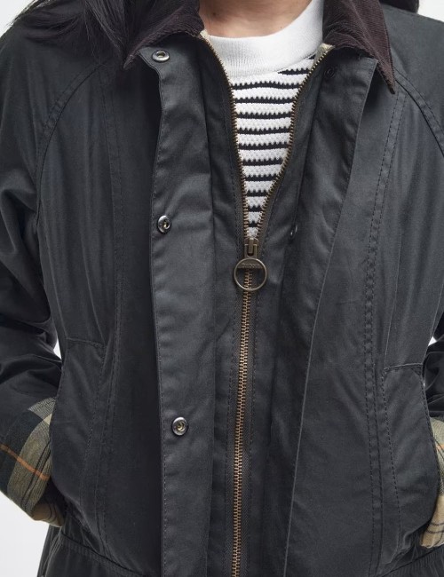 Beadnell Waxed Jacket SAGE