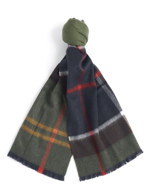 Rosefield Tartan Scarf Barbour Classic