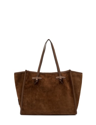 Borsa a spalla scamosciata MARCELLA COGNAC