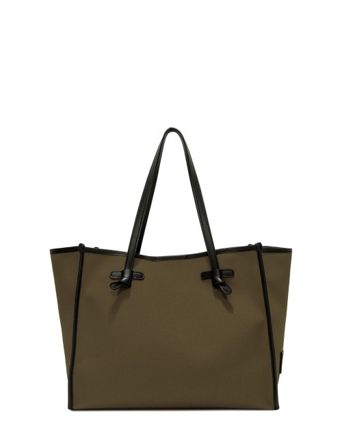 Borsa a mano MARCELLA MILITARE-CORDA