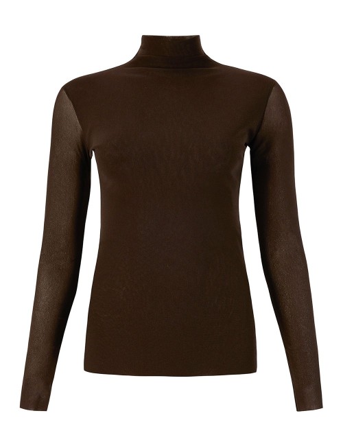 Dolcevita tulle wenge