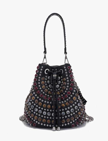 SECCHIELLO CON PIETRE ANDROMEDA NERO