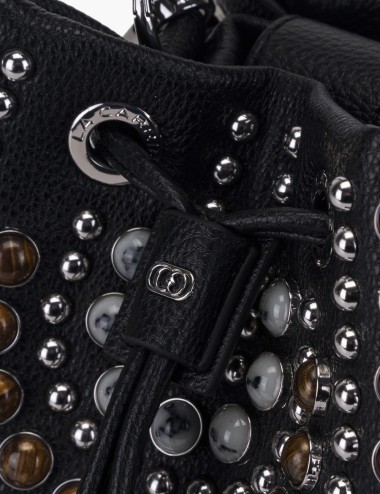 SECCHIELLO CON PIETRE ANDROMEDA NERO