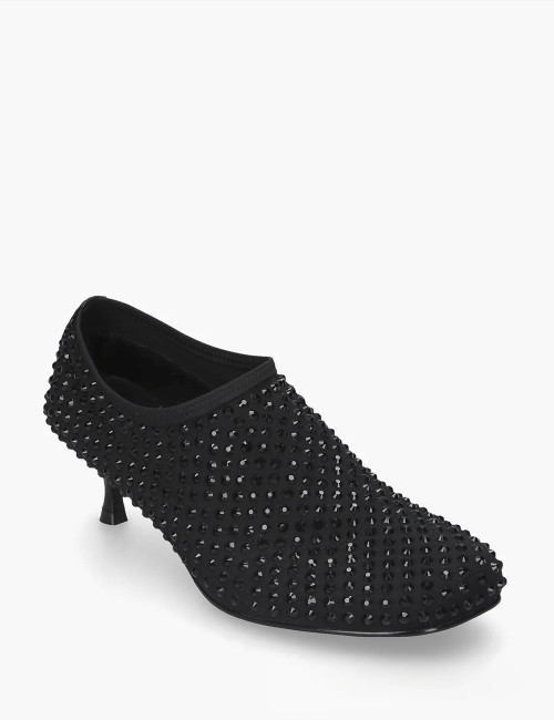 Pump Miss Strass Nera