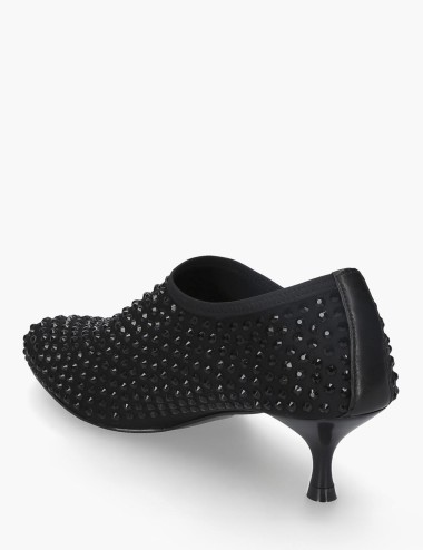 Pump Miss Strass Nera