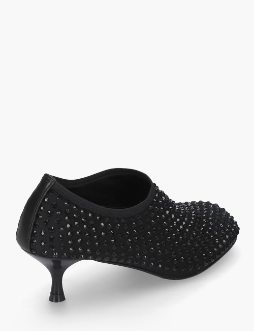 Pump Miss Strass Nera